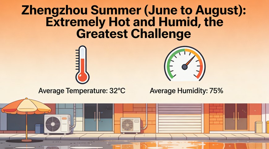 Summer (June–August): Hot and humid, the most challenging season