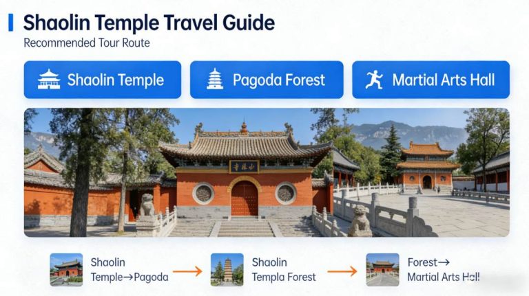 how to get to shaolin temple from zhengzhou