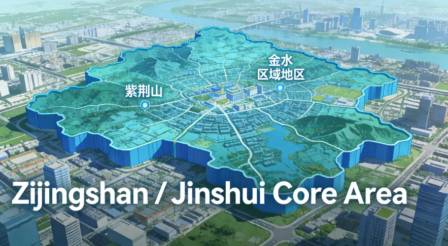 Zijingshan / Jinshui Core Area