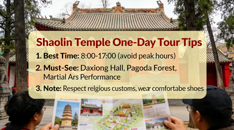 Suggestions for a One-Day Trip to the Shaolin Temple