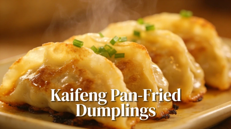 Guotie—Traditional Pan-Fried Dumplings with a Crispy Bottom and Soft Top