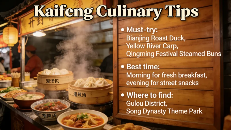 Practical Tips for Kaifeng Cuisine
