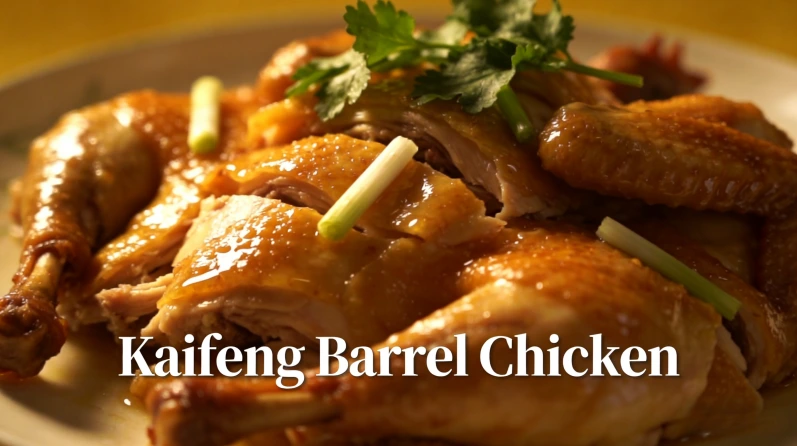 Barrel Chicken—A Century-Old Delicacy Known for Its Savory, Crispy, and Tender Flavor