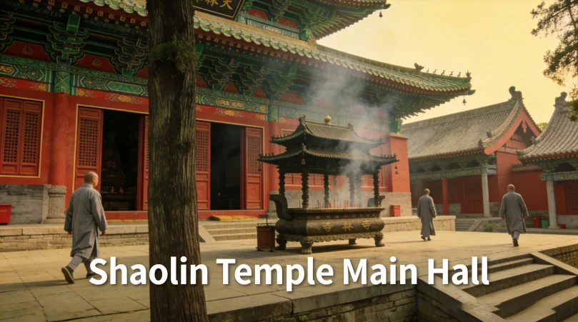 The Main Monastery of the Shaolin Temple