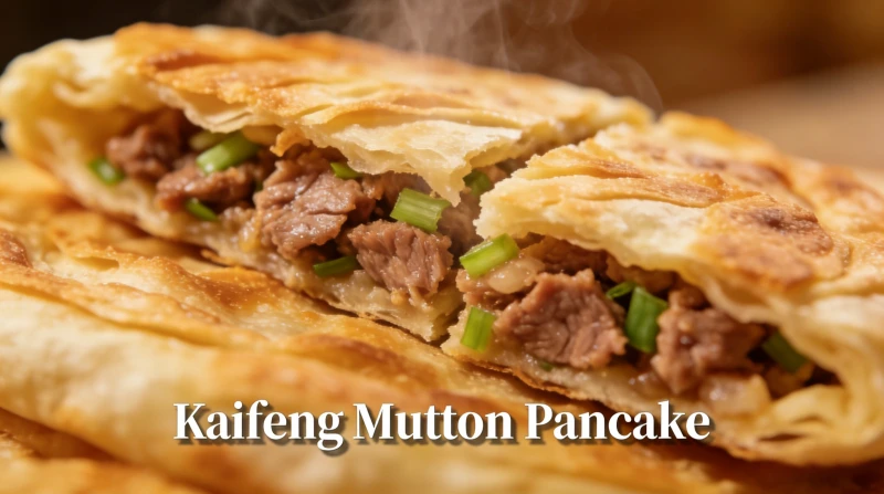 Mutton Kangmo — Crispy and Fragrant Mutton Pancakes
