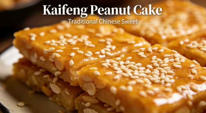 Peanut Cake—A Crispy, Sweet Traditional Pastry