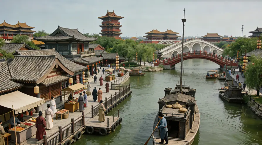 Qingming Shanghe Garden — Step into a Northern Song Dynasty Painting