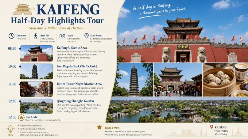 If You Cannot Wake Up Early: Half‑Day Essential Tour