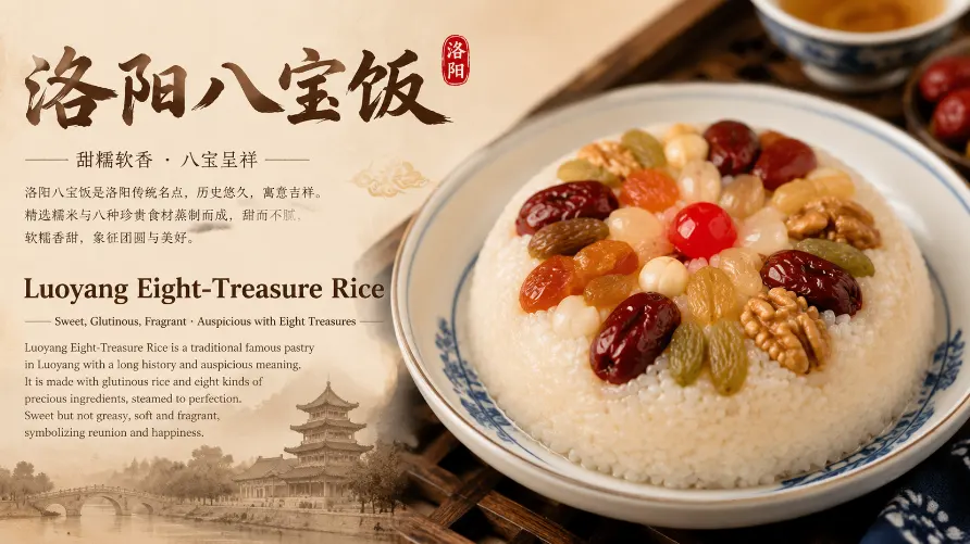 Eight Treasure Rice – Sweet Ending Dessert