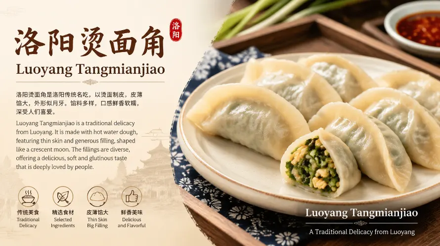 Tang Mian Jiao – Crescent‑Shaped Steamed Dumplings