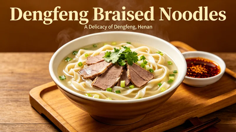 Braised Noodles (Huimian) – Henan’s Signature Dish in Dengfeng