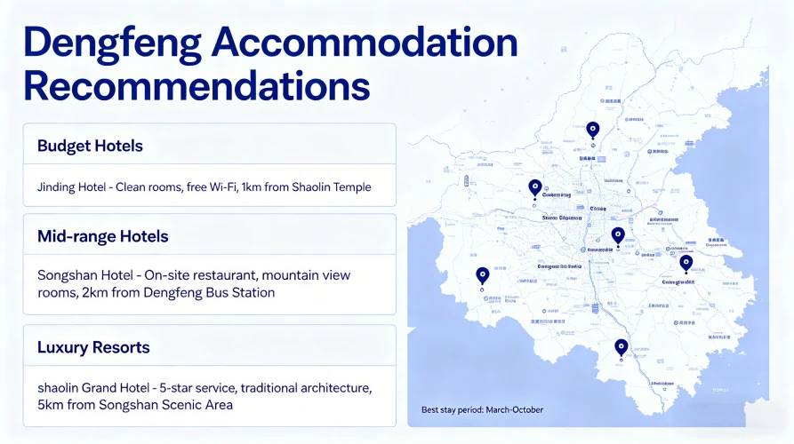 Accommodation in Dengfeng