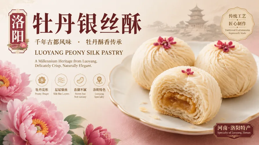 Peony Silver Silk Candy – Hair‑Fine Palace Dessert