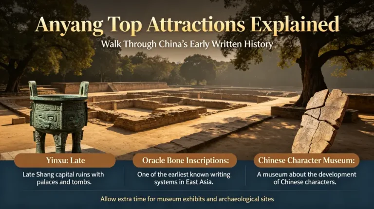 Anyang Travel Guide 2026: Yinxu, Oracle Bones, Red Flag Canal & Itinerary