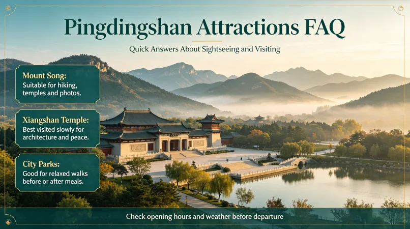 Frequently Asked Questions about Pingdingshan Attractions
