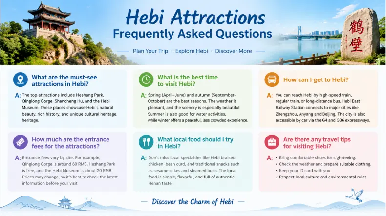Frequently Asked Questions about Hebi Attractions